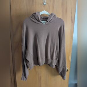 Oversized Crop Sweatshirt